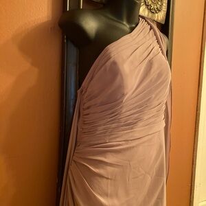 Azazie Lydia Bridesmaid Dress Dusk